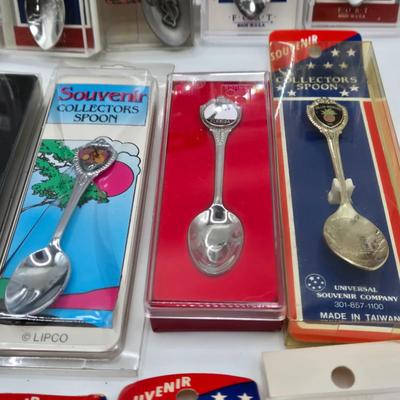 LOT 45D: Large Selection of Collectible Spoons