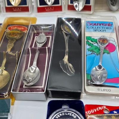 LOT 45D: Large Selection of Collectible Spoons