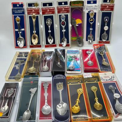 LOT 45D: Large Selection of Collectible Spoons