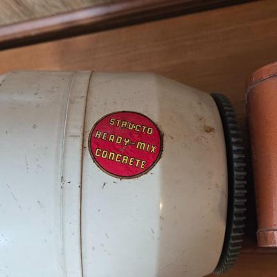LOT 52M: 1950s Structo Ready Mix Concrete Mixer Truck