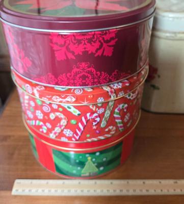 LOT 54M: Multiple Tins of all Sizes