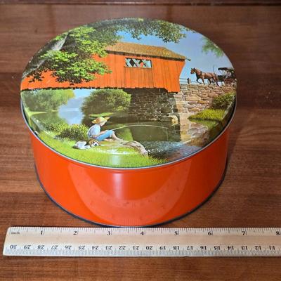 LOT 54M: Multiple Tins of all Sizes