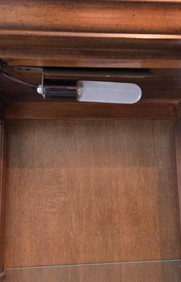 LOT 63L: Lighted Curio Cabinet