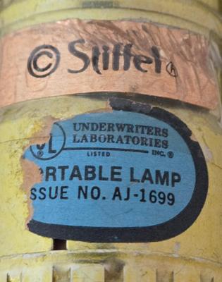LOT 68L: Pair if Stiffel Table Lamps