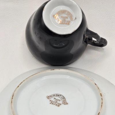 LOT 76X: Beautiful Flower Tea Cups and Saucers/ Many Made in Occupied Japan
