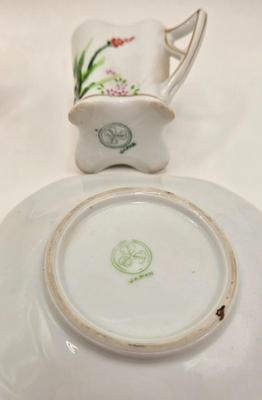 LOT 76X: Beautiful Flower Tea Cups and Saucers/ Many Made in Occupied Japan