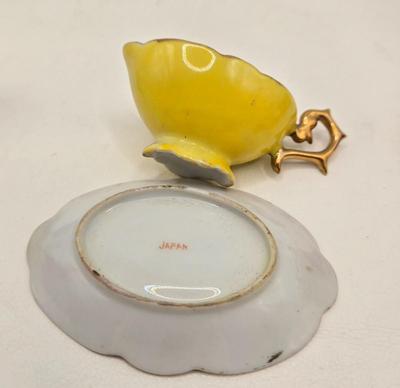 LOT 76X: Beautiful Flower Tea Cups and Saucers/ Many Made in Occupied Japan