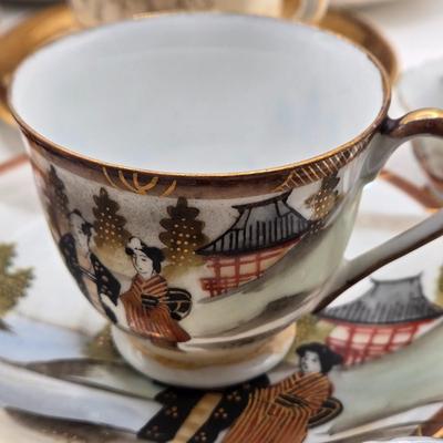 LOT 78X: Multiple Tea Cups and Saucers/ Some Made in Occupied Japan