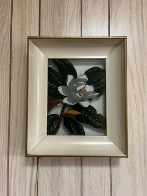 LOT 82X: Pair of Light-Up Shadow Box Wall Art Pieces