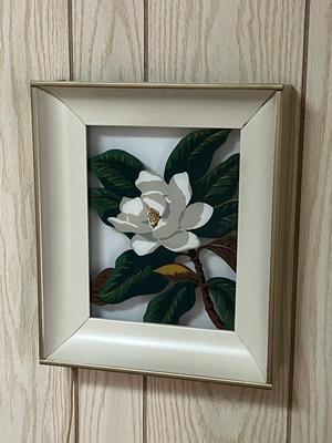 LOT 82X: Pair of Light-Up Shadow Box Wall Art Pieces