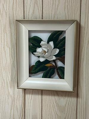 LOT 82X: Pair of Light-Up Shadow Box Wall Art Pieces