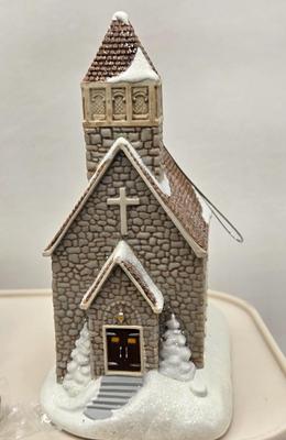 LOT 83X: Multiple Hallmark Keepsake Church Ornaments all with Original Boxes