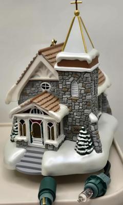 LOT 83X: Multiple Hallmark Keepsake Church Ornaments all with Original Boxes