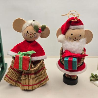 LOT 84X: Christmas Tree Ornaments Including Hallmark Birds Collector Series, Avon Ornaments, Radio City Christmas Spectacular, and More