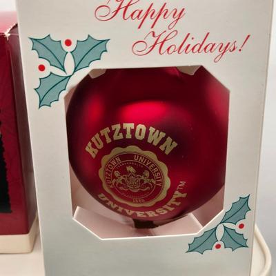 LOT 84X: Christmas Tree Ornaments Including Hallmark Birds Collector Series, Avon Ornaments, Radio City Christmas Spectacular, and More