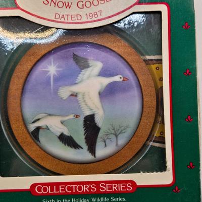 LOT 84X: Christmas Tree Ornaments Including Hallmark Birds Collector Series, Avon Ornaments, Radio City Christmas Spectacular, and More