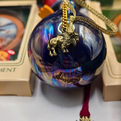LOT 84X: Christmas Tree Ornaments Including Hallmark Birds Collector Series, Avon Ornaments, Radio City Christmas Spectacular, and More