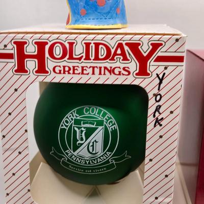 LOT 84X: Christmas Tree Ornaments Including Hallmark Birds Collector Series, Avon Ornaments, Radio City Christmas Spectacular, and More