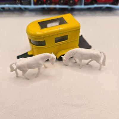 LOT 86X: Vintage Official Matchbox Series Deluxe Collector's Case With Cars, Busses, Trucks, Motorcycles, and More Inside!