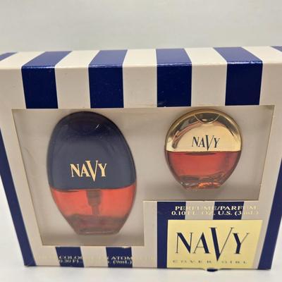 LOT 90X: Vintage Hostess Soap, Perfume Bottles, and Small Porcelain Trinket Box