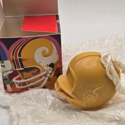 LOT 91X: Vintage Sports Themed Avon Soap on a Rope and More