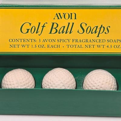 LOT 91X: Vintage Sports Themed Avon Soap on a Rope and More