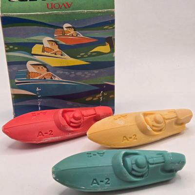 LOT 92X: Vintage Kid's Themed Avon Bath Soaps and Dish Soap Sets