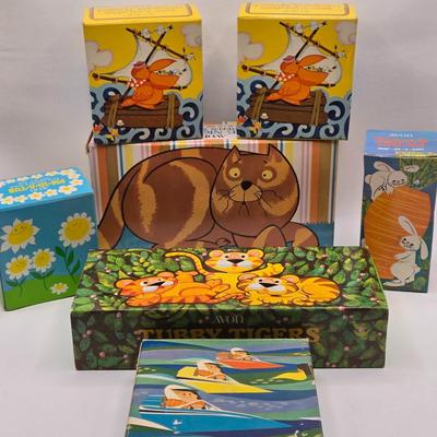 LOT 92X: Vintage Kid's Themed Avon Bath Soaps and Dish Soap Sets