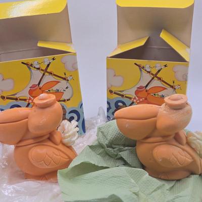 LOT 92X: Vintage Kid's Themed Avon Bath Soaps and Dish Soap Sets
