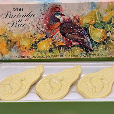 LOT 94X: Vintage Avon Holiday Themed Hostess Soaps and More