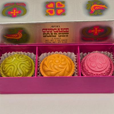 LOT 96X: Kitchen and Fruit Themed Vintage Avon Soaps and More