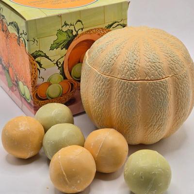 LOT 96X: Kitchen and Fruit Themed Vintage Avon Soaps and More
