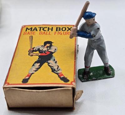 LOT 102X: Vintage Toys Including Hot Wheels 1968 Python, John Deere Tractor, Matchbox Football and Baseball Players, Lone Star Trains and...