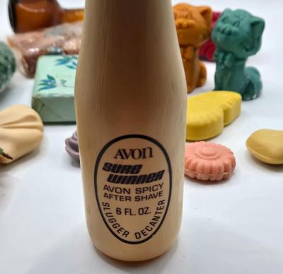 LOT 103X: Vintage Avon Soaps, Cologne Pipe, and More