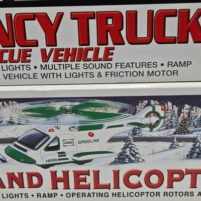 LOT 108X: First of Three Lots/ 6 NIB Hess Trucks