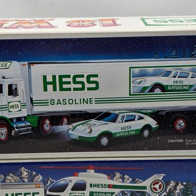LOT 109X: Second of Three Lots/6 NIB Hess Trucks