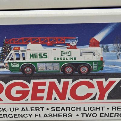 LOT 109X: Second of Three Lots/6 NIB Hess Trucks