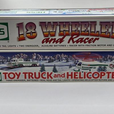 LOT 109X: Second of Three Lots/6 NIB Hess Trucks