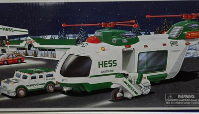 LOT 110X: Third of Three Lots/6 NIB Hess Trucks
