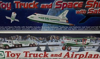 LOT 110X: Third of Three Lots/6 NIB Hess Trucks