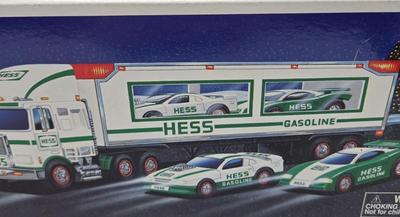 LOT 110X: Third of Three Lots/6 NIB Hess Trucks