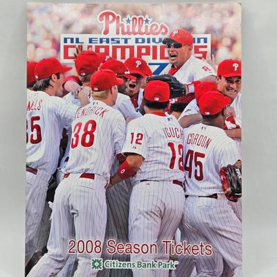 LOT 111X: "The Boys of Summer" / Phillies Magazines, Posters, Calendars, Yearbook, Used Tickets, Harry Kalas Photos (One...