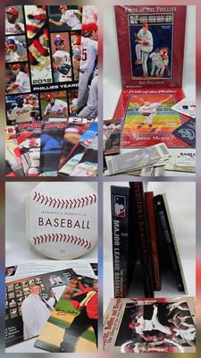 LOT 111X: "The Boys of Summer" / Phillies Magazines, Posters, Calendars, Yearbook, Used Tickets, Harry Kalas Photos (One...