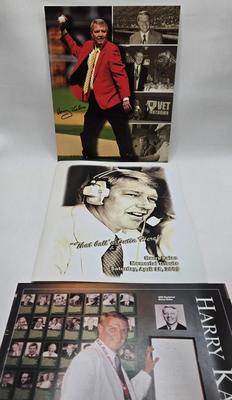 LOT 111X: "The Boys of Summer" / Phillies Magazines, Posters, Calendars, Yearbook, Used Tickets, Harry Kalas Photos (One...