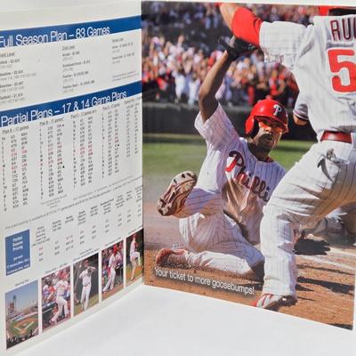 LOT 111X: "The Boys of Summer" / Phillies Magazines, Posters, Calendars, Yearbook, Used Tickets, Harry Kalas Photos (One...