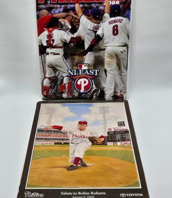 LOT 111X: "The Boys of Summer" / Phillies Magazines, Posters, Calendars, Yearbook, Used Tickets, Harry Kalas Photos (One...