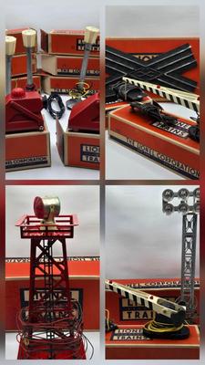 LOT 112X: Lionel Train Accessories with Original Boxes