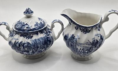 LOT 113X: Incomplete Set of Coaching Scenes Made in England by Johnson Bros. Ironstone Hunting Country