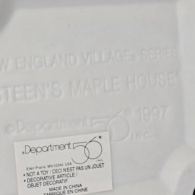 LOT 117X: Dept.56 "Semple's Smoke House", "Steen's Maple House", "Fresh Paint", and "Toy...