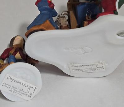 LOT 117X: Dept.56 "Semple's Smoke House", "Steen's Maple House", "Fresh Paint", and "Toy...